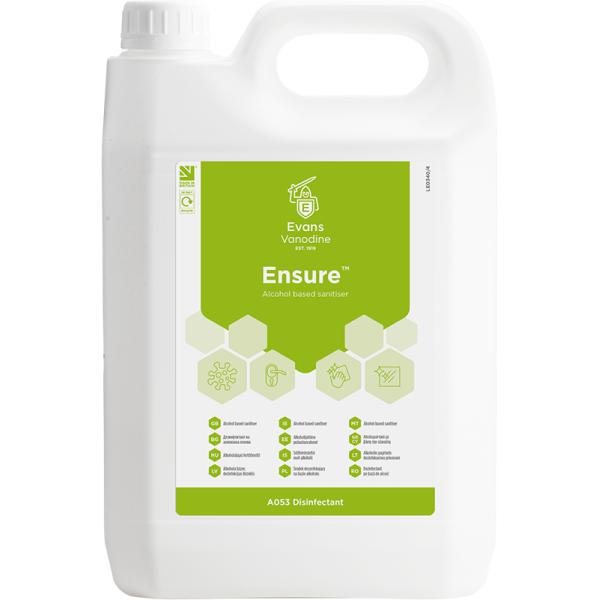 Evans-Ensure-Alcohol-Sanitiser-5L